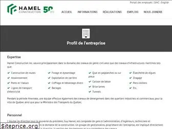 hamelconstruction.com