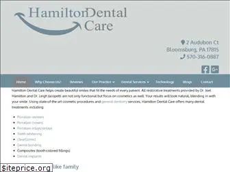 hamilton-dental-care.com