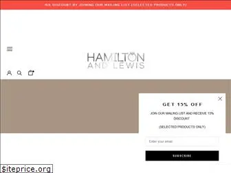 hamiltonandlewis.co.uk