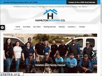 hamiltonroofingcompany.com