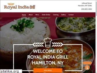 hamiltonroyalindiagrill.com