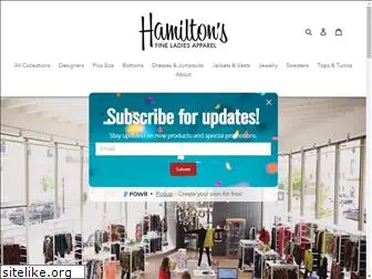 hamiltonsfashions.com