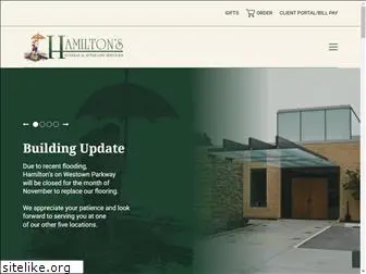 hamiltonsfuneralhome.com