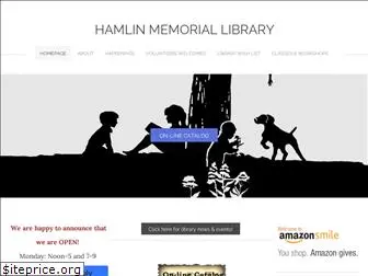 hamlinlibrary.org