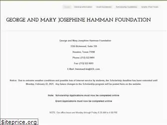 hammanfoundation.org