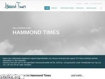 hammond-times.ch