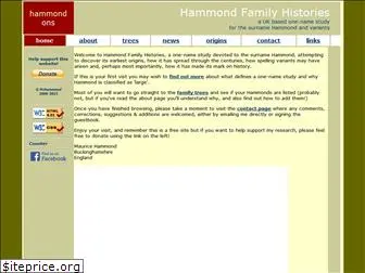 hammondfamilyhistories.co.uk