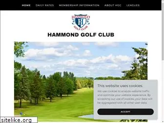 hammondgolfclub.net