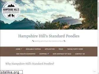 hampshirehillsstandardpoodles.com