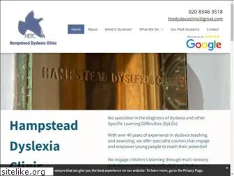 hampsteaddyslexiaclinic.co.uk