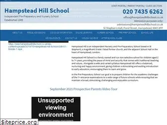 hampsteadhillschool.co.uk