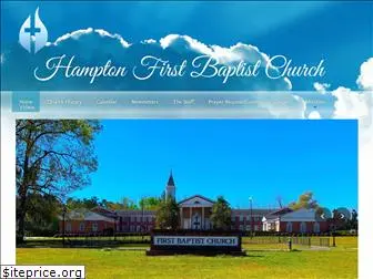 hamptonfirstbaptist.com