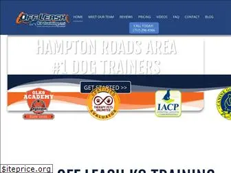 hamptonroadsdogtrainers.com