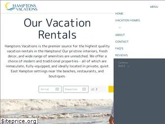 hamptonsvacations.com