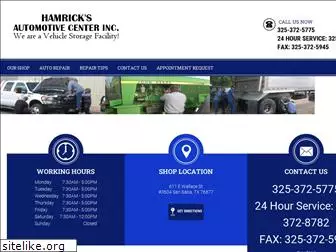 hamricksautocenter.com