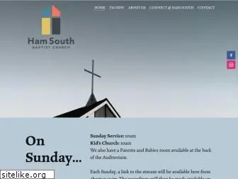 hamsouthbaptist.org.nz