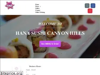 hanasushicanyonhills.com