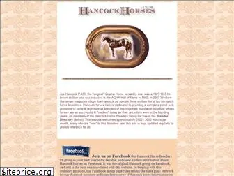 hancockhorses.com