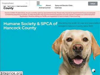 hancockhumanesociety.com