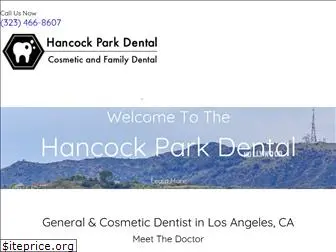 hancockparkdentist.com