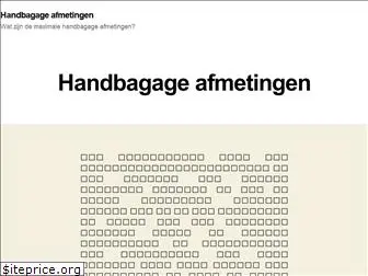 handbagage-afmetingen.nl