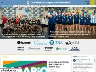 handballargentina.org