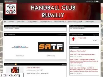 handballclubrumilly.com