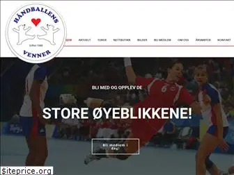 handballensvenner-norge.no