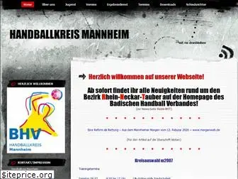 handballkreis-mannheim.de