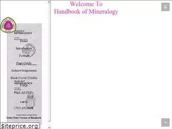 handbookofmineralogy.com