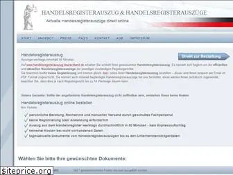 handelsregisterauszug-deutschland.de