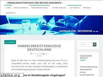 handelsregisterauszug-sofort.de