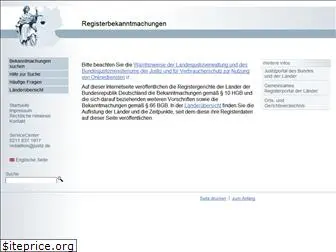 handelsregisterbekanntmachungen.de