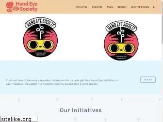 handeyesociety.com