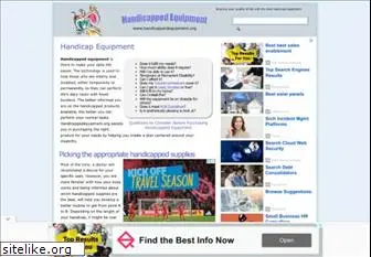 handicappedequipment.org