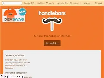 handlebarsjs.com