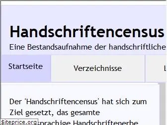 handschriftencensus.de
