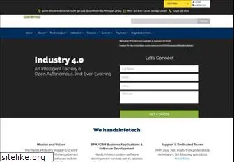 handsinfotech.com