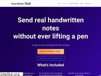handwrittenmail.com