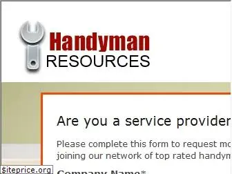 handymanresources.com