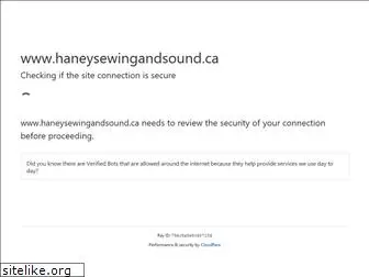 haneysewingandsound.ca