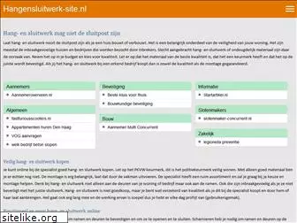 hangensluitwerk-site.nl