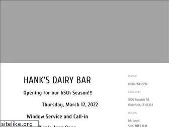 hanksdairybar.com