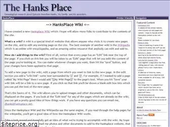 hanksplace.net