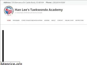 hanleetaekwondoacademy.com
