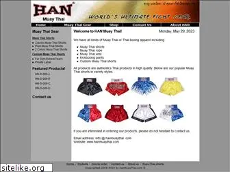 hanmuaythai.com