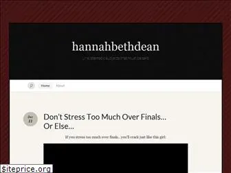 hannahbethdean.wordpress.com