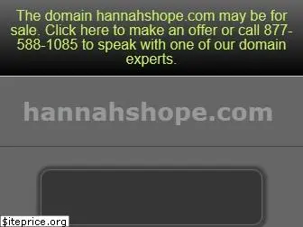 hannahshope.com