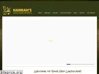 hannahslandscaping.com