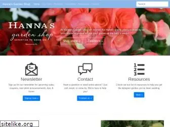 hannasgardenshop.com